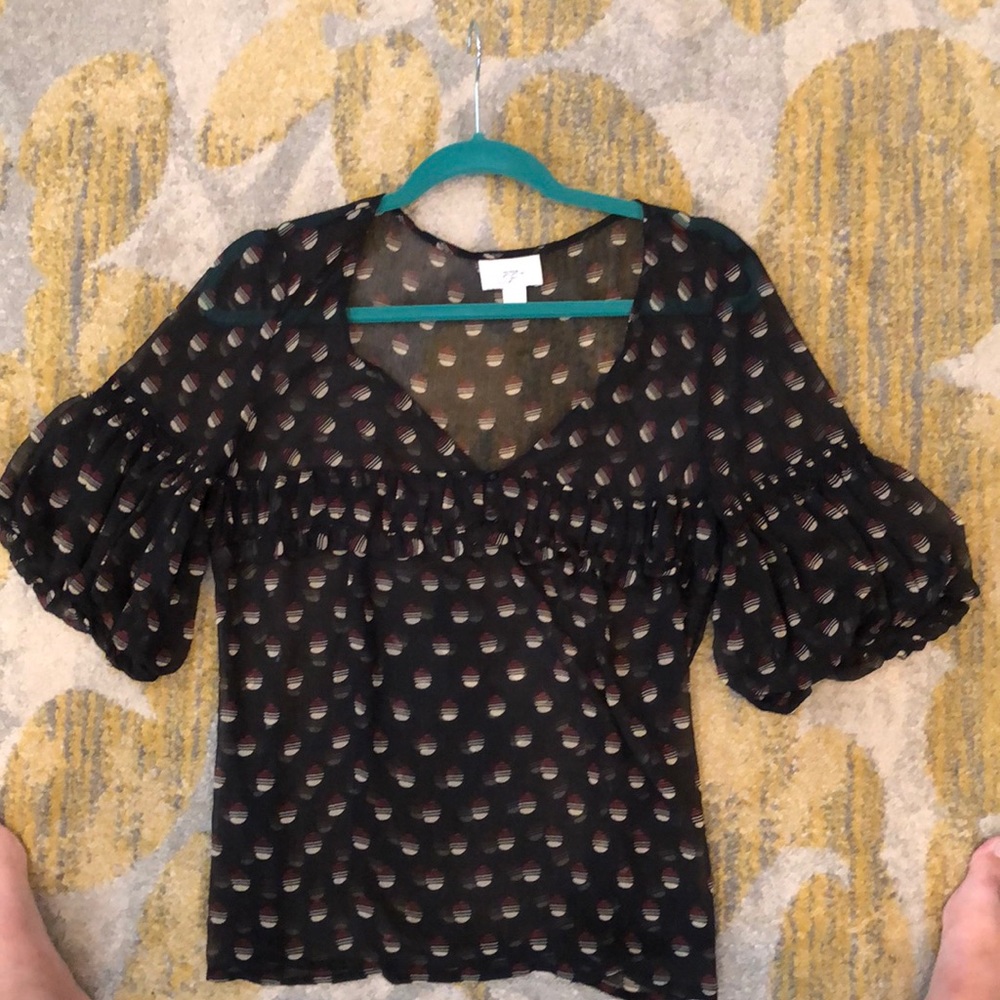 Loft blouse - fun sleeves!
